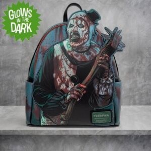 Terrifier Art the Clown Blood Splatter GITD Backpack 🩸
